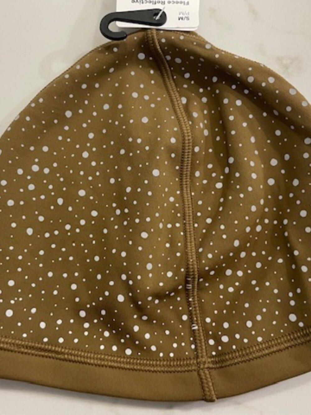 NWT Lululemon Fleece Reflective Running Beanie Allspice MSRP $68 Hat Cap